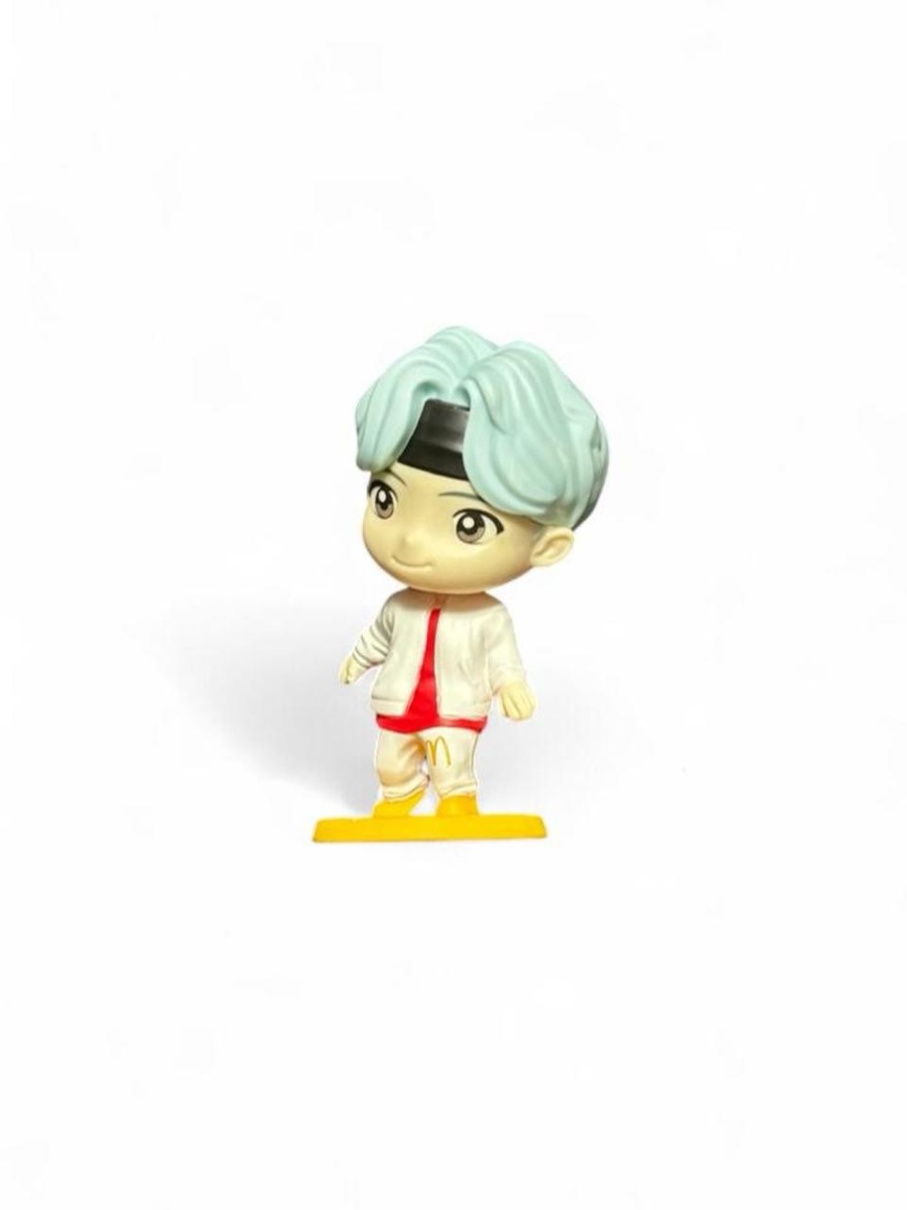 McDonald’s BTS BT21 TinyTAN Suga Toy Figure Yellow Base K-Pop Happy Meal 2024
